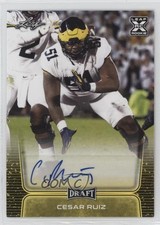2020 Leaf Draft Auto Gold Cesar Ruiz #BA-CR2 Auto 14mp