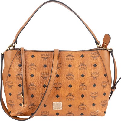 MCM Monogram Visetos Klara Shoulder Bag Tasche