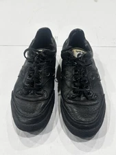 Vintage-Original 1980’s Spot-Bilt Men’s Black Basketball Reffing Shoes-Size 7.5.