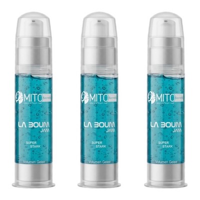 3x Head La Boum Gel Lagoom Jam Stylinggel Haargel Volume Styling Gel ultra Stark