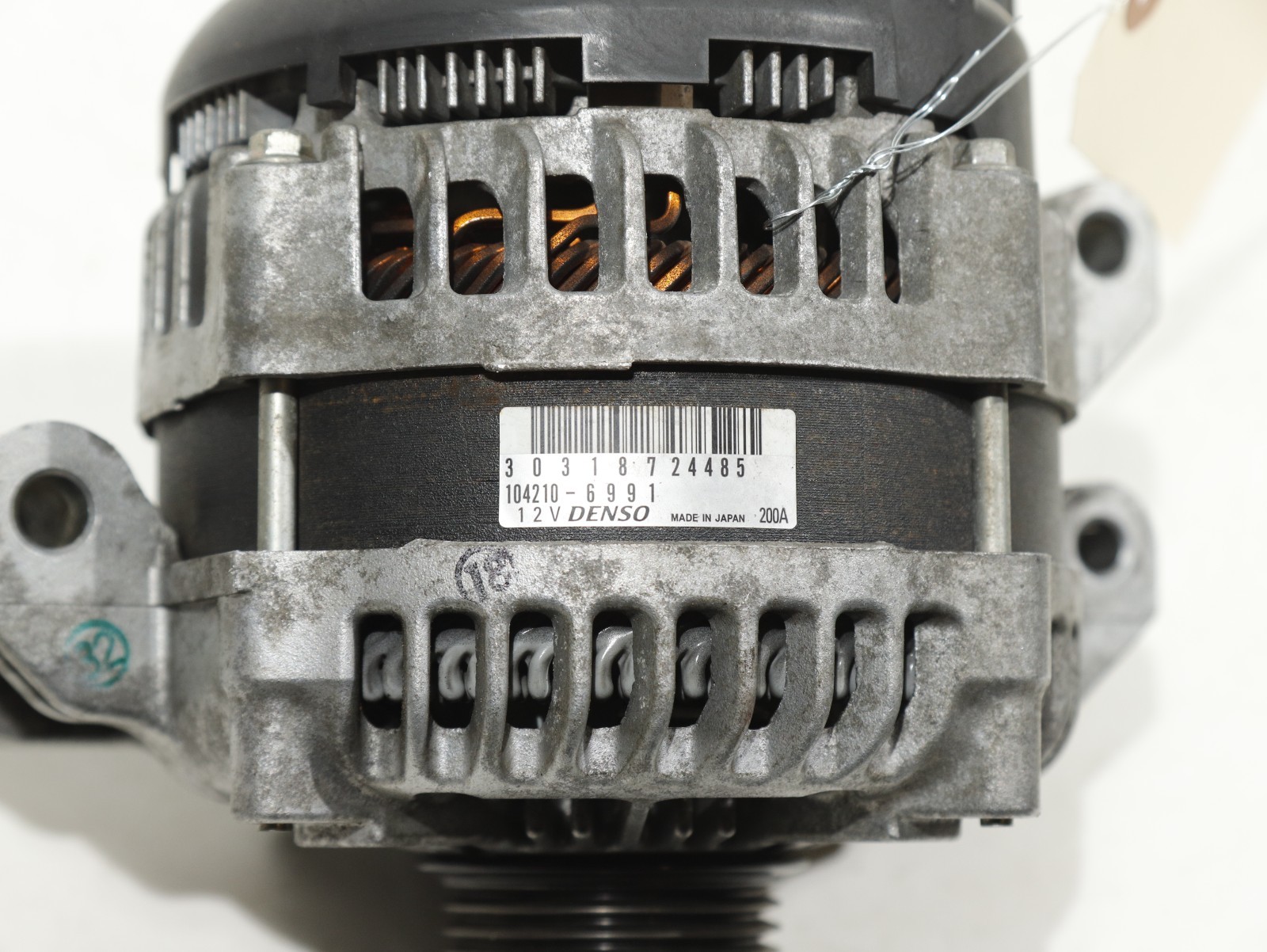 2014-2020 Maserati Ghibli Engine Alternator Generator Motor 30318724485 OEM