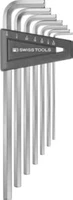 PB SWISS TOOLS Long Hex Key L-Wrenches 214Z.H CN | 100% Swiss Made Silver
