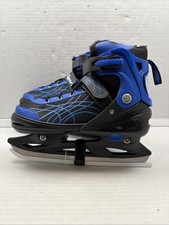 Xino Sports Blue and Black Ice Skates, Adjustable, New Opened Box
