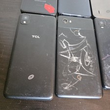 Android Smartphone Lot 6 Motorola TCL Google Samsung Parts Repair