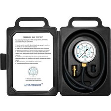 LP Gas Manometer Pressure Tester 0-35" W.C, 1/8" NPT | Barbed Connection Fitting