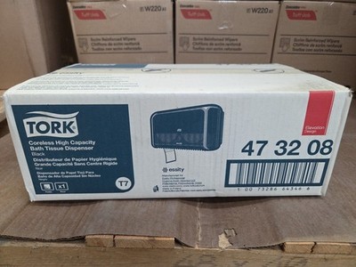 Tork Coreless High Capacity Bath Tissue Dispenser, Black