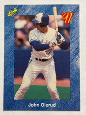 1991 Classic #T1 John Olerud Toronto Blue Jays