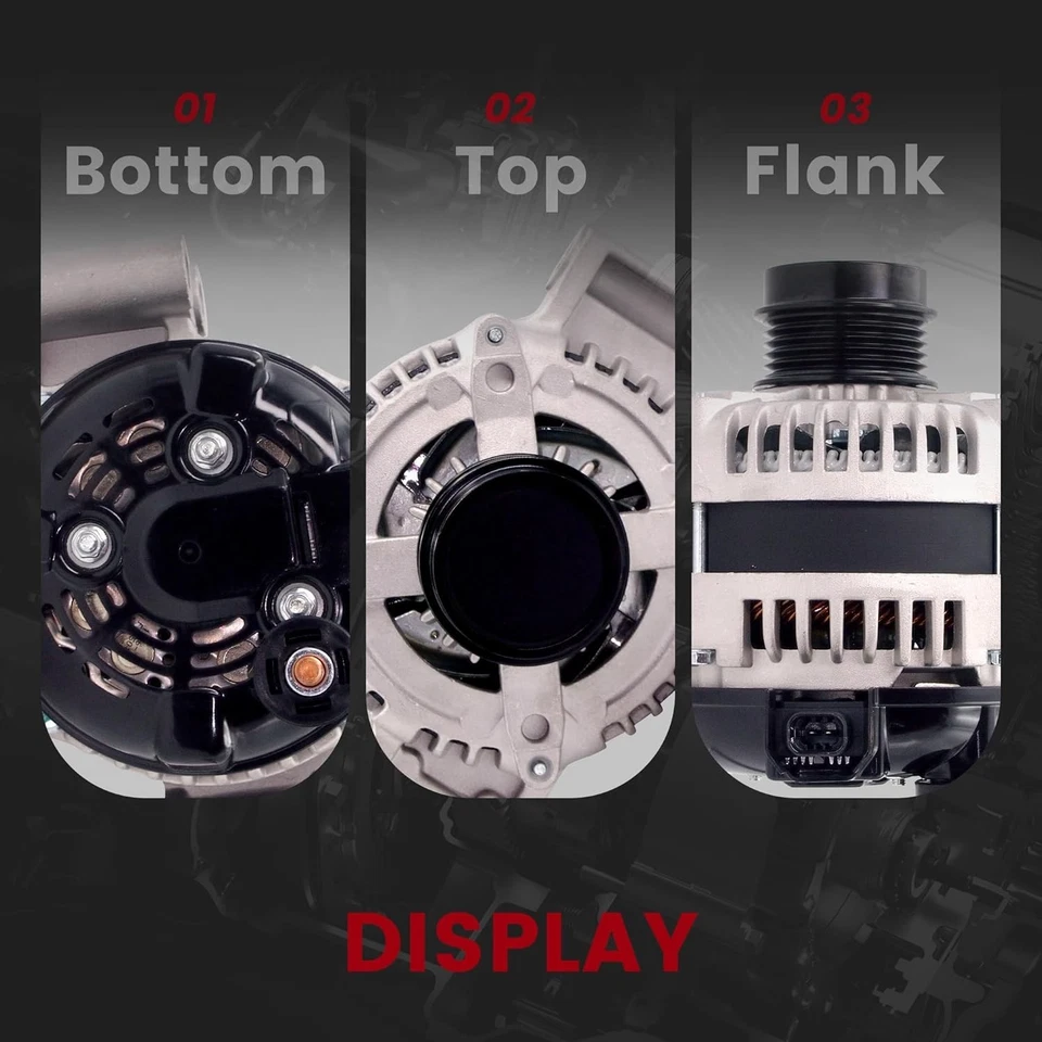 Alternador para Chevrolet Malibu 2.5L 2013-2015 2.0L 2016-2019 11682 104210-1962 Foto 3 de 4