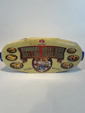 Cook's Choice Original Better Breader Breading Batter Bowl All In One Clear Blue