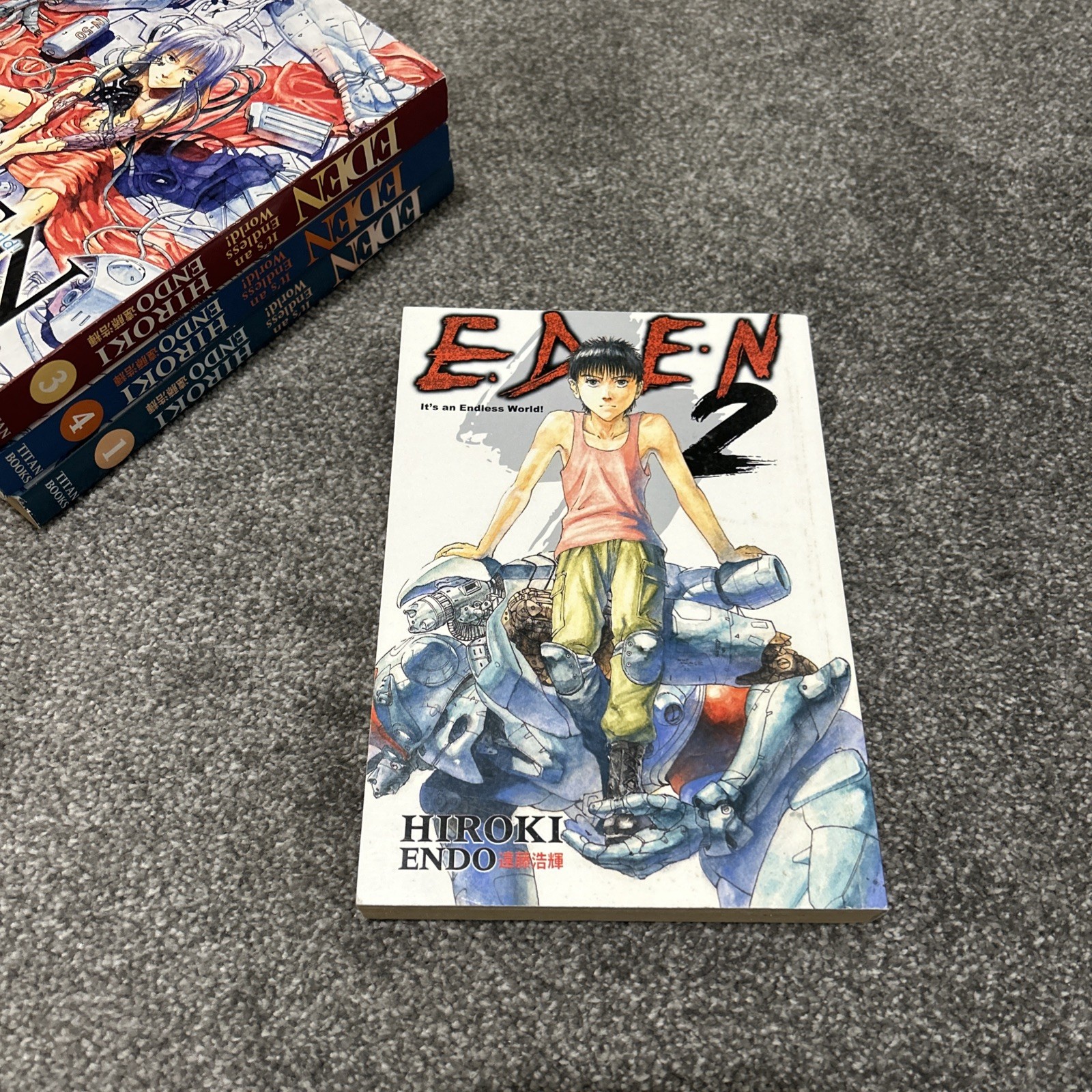Eden It’s An Endless World! English Manga Vol 2 Hiroki Endo Dark Horse