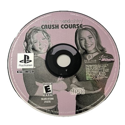Mary-Kate and Ashley: Crush Course - Sony PlayStation 1, 2001 | DISC ONLY | RESU