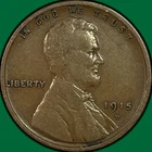 1915-D Lincoln Wheat Cent Very Fine VF Coin #40110