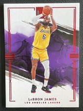 Lebron James 2022-23 Panini Impeccable Asia Red Base #90