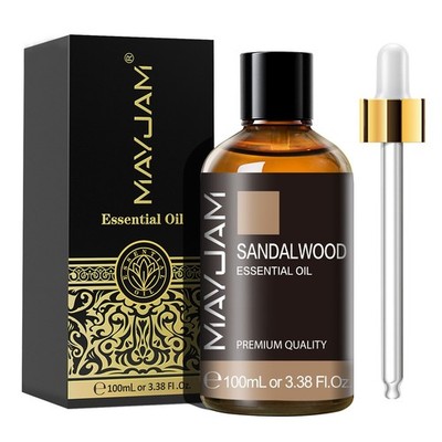 MAYJAM 100ml Sandalwood Essential Oil 100% Pure Undiluted Natural Yoga Skin Hair