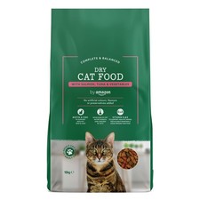 Complete Dry Cat Food with Salmon, Tuna and Vegetables, 10 kg (Pack of 1) 2.45 per kilo