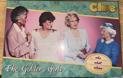 The Golden Girls Clue Board Game USAopoly NEW FACTORY SEALED