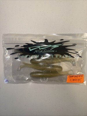 Division Rebel Tackle (DRT) / Cramp Shad Fat / 4.5inch / Golden Shiner
