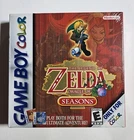 Legend of Zelda: Oracle of Seasons (Game Boy Color) NEW SEALED H-SEAM Good Box