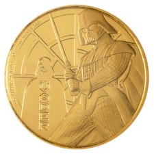 2022 Gold 1 oz Niue Star Wars: Darth Vader BU 4979.14 per troy oz