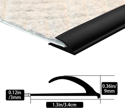 Floor Laminate Transition Strip Self Adhesive Carpet Wood Tile Vinyl Flooring