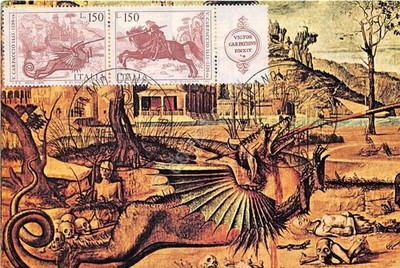 AK Maximum - V. Carpaccio - 1978 - Philatelistischer Stempel