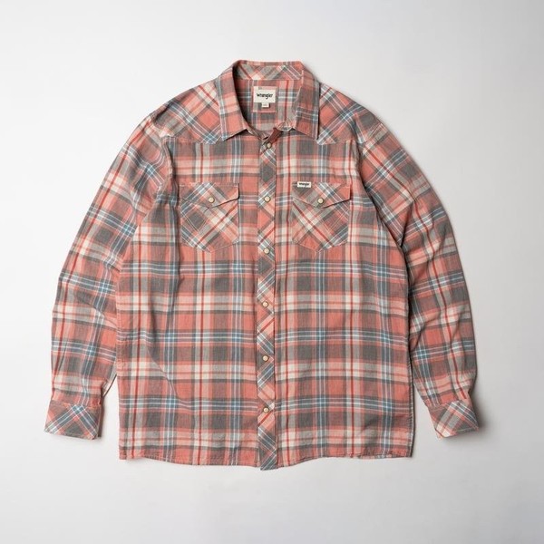 Men Wrangler Shirt Multicolor Cotton 38 / M / 46