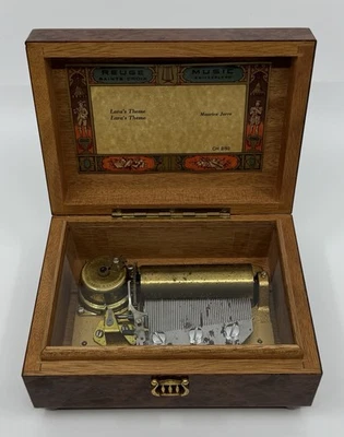 Reuge Sainte Croix In Collectible Music Boxes (1940-1970) for sale