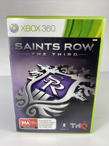 Saints Row The Third Xbox 360 - Complete With Manual THQ - Picture 1 of 10