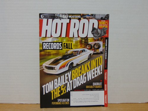 Hot Rod Magazine Volume 73 Number 2 February 2020