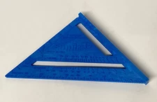 Empire Level 296 7” Inch Polycast Rafter Square in Blue New