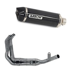 ESCAPE COMPLETO ARROW PARA KAWASAKI Z 900 E 2017 > 2018 RACE-TECH CARBONO CARBY