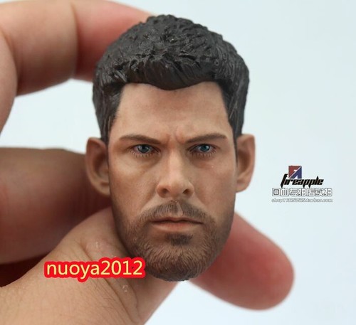 Figura de acción masculina 1/6 Thor Chris Hemsworth cabeza esculpida tallada F 12" coleccionable - Imagen 7 de 12