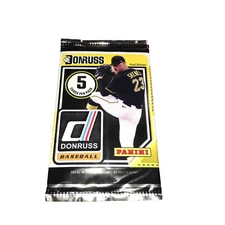 2024 Panini Donruss Baseball Pack-5 Cards-Factory Sealed    Free Shipping.