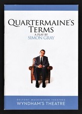 Rowan Atkinson "QUARTERMAINE'S TERMS" Felicity Montagu 2013 London Playbill