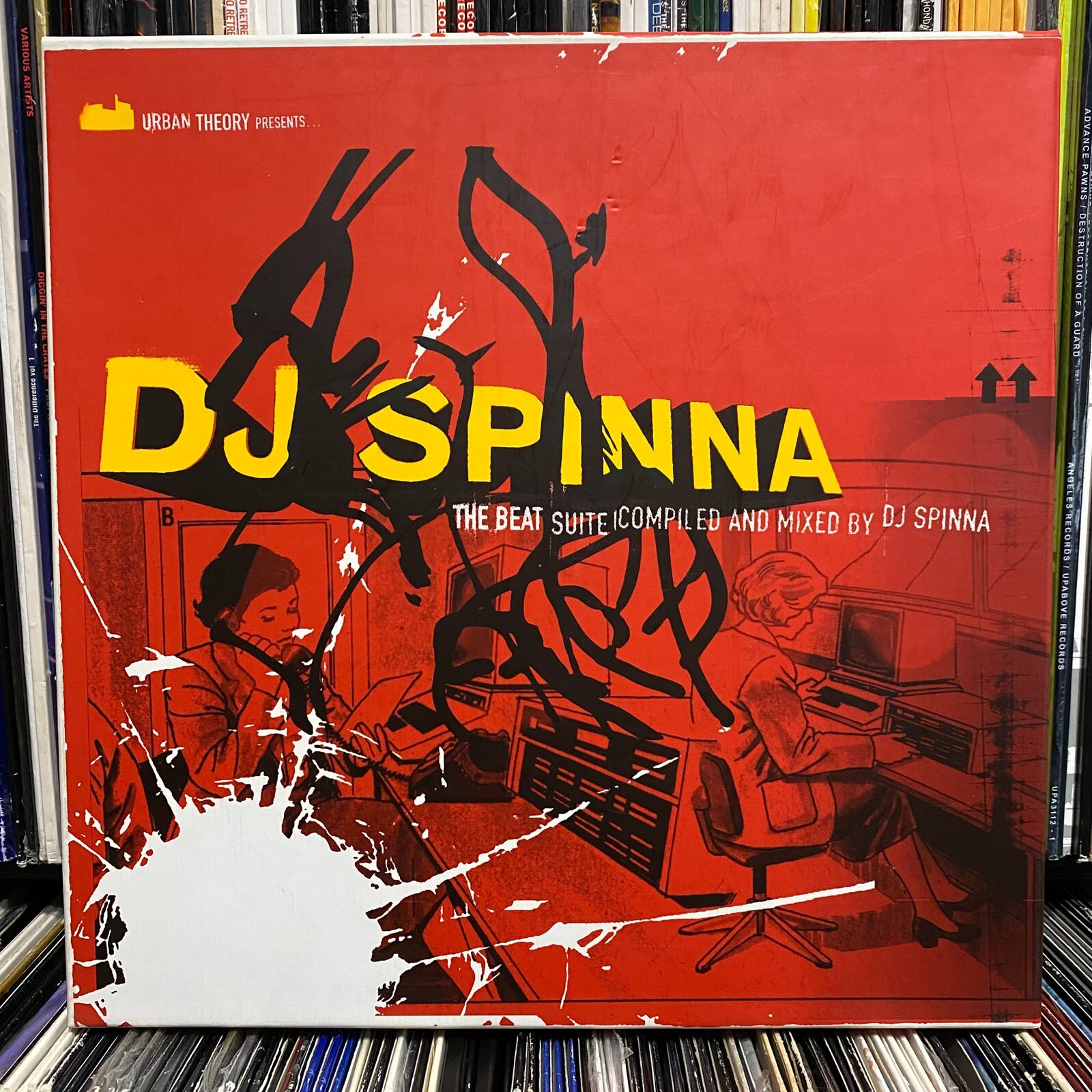 DJ SPINNA - THE BEAT SUITE (4x10" VINYL BOX SET)  2000!!!  RARE!!!  JIGMASTAS!!!