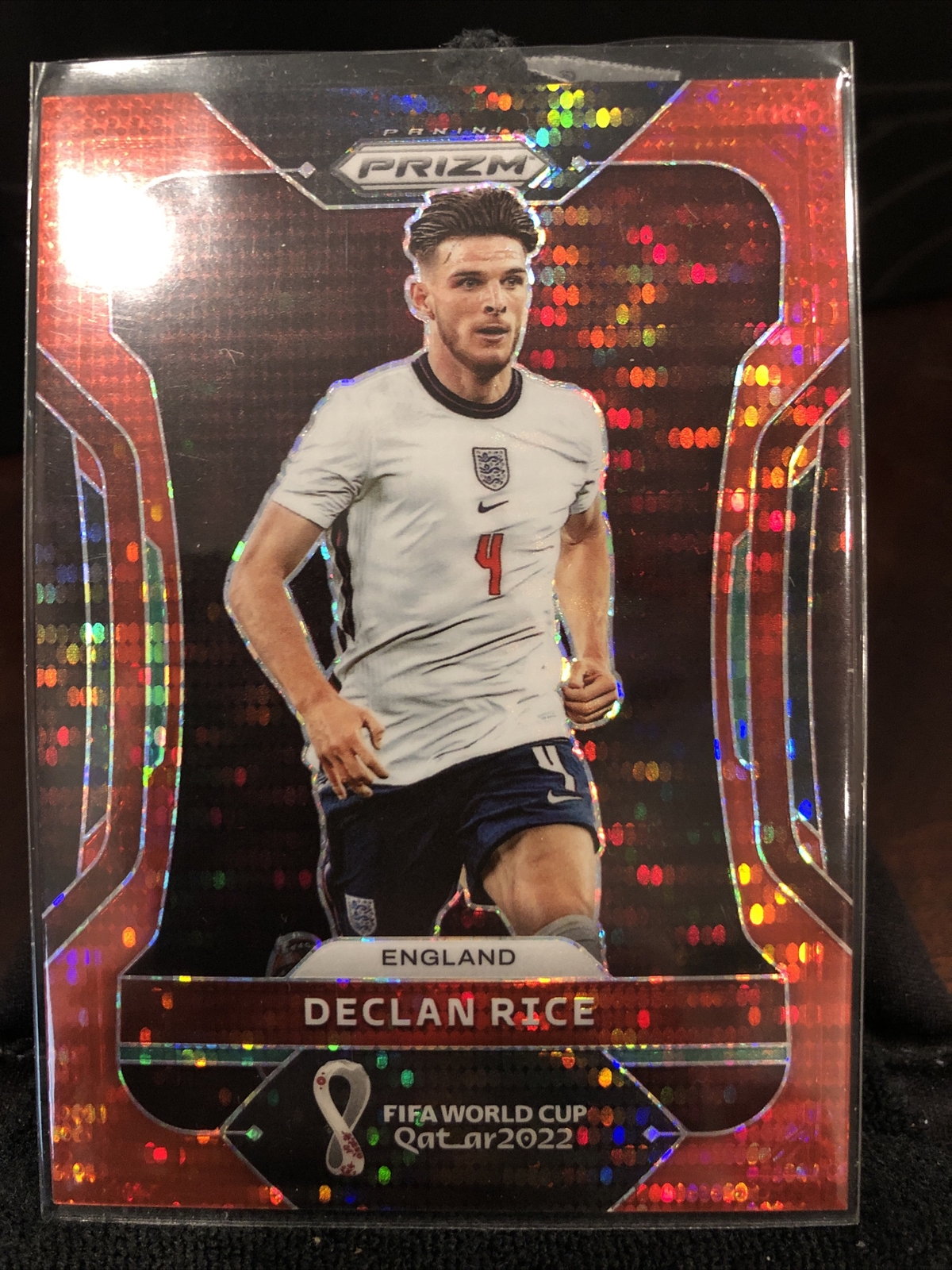 Declan Rice 2022 Panini Prizm FIFA World Cup /99