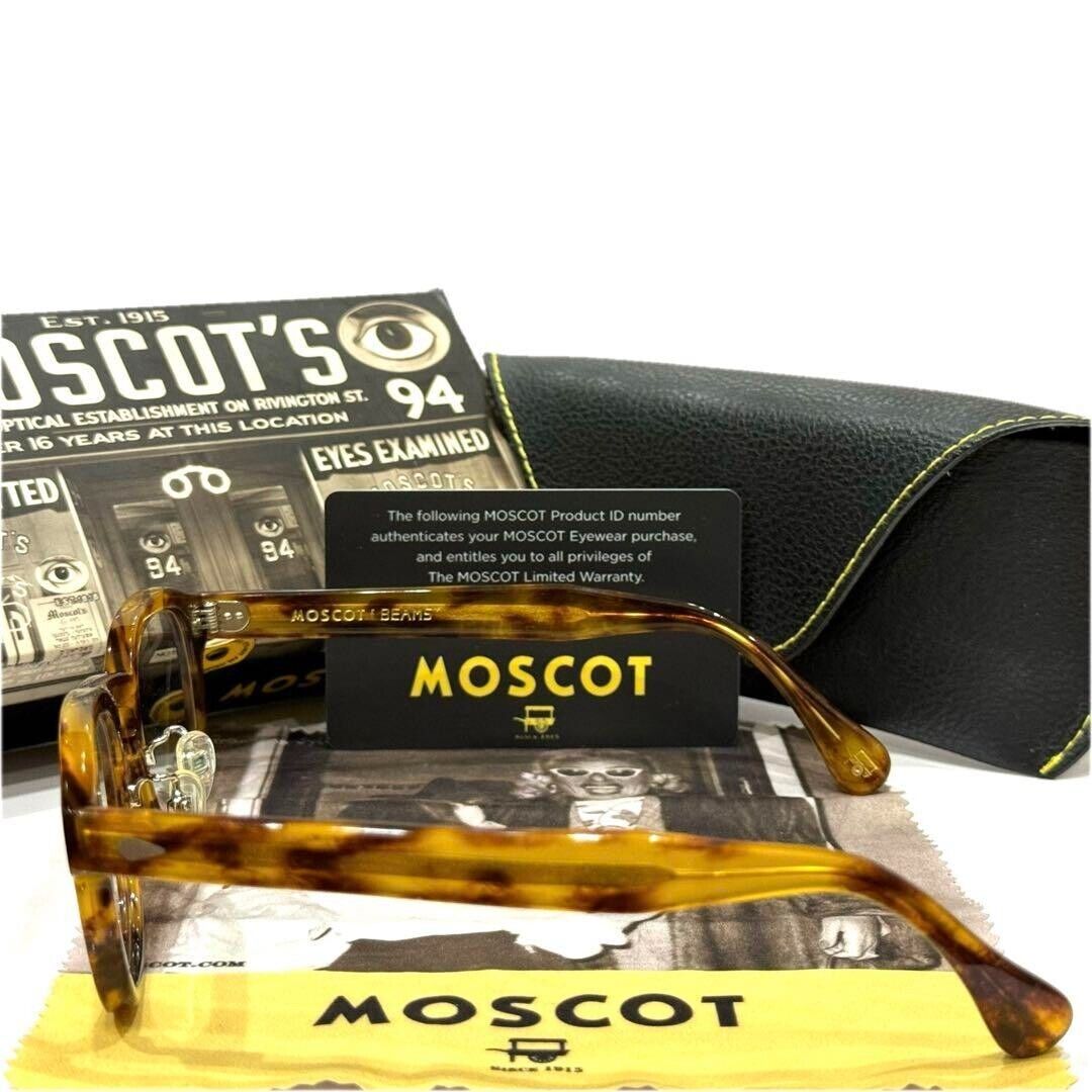 MOSCOT BEAMS LEMTOSH 46 SUNGLASSES TORTOISE tortoiseshell MOSCOT BEAMS LEMTOSH 46 SUNGLASSES TORTOISE tortoiseshell