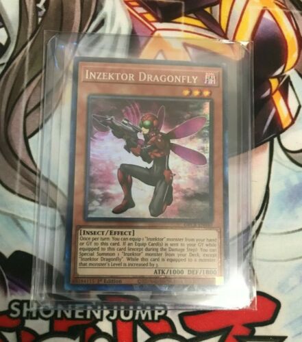 Yugioh Inzektor Dragonfly GRCR-EN040 Collector's Rare 1st Edition NM - Picture 1 of 1
