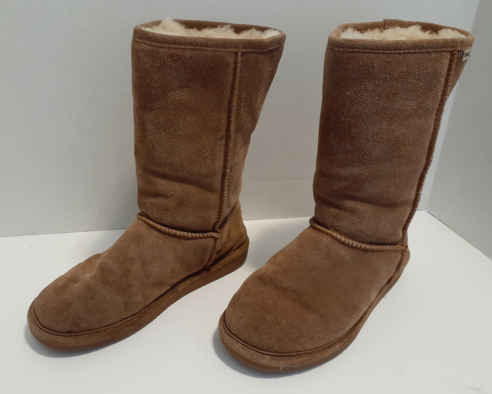 BEARPAW Emma Boots Womens Size 8 Brown 
