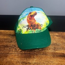 Jurassic Park CHILD Snapback Cap Hat Green T-Rex One Size