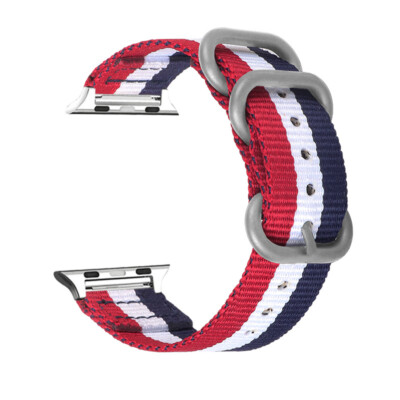 High Quality Nylon Canvas Watch Strap for Apple Iwatch Series 8 7 6 5 4 SE 38/49