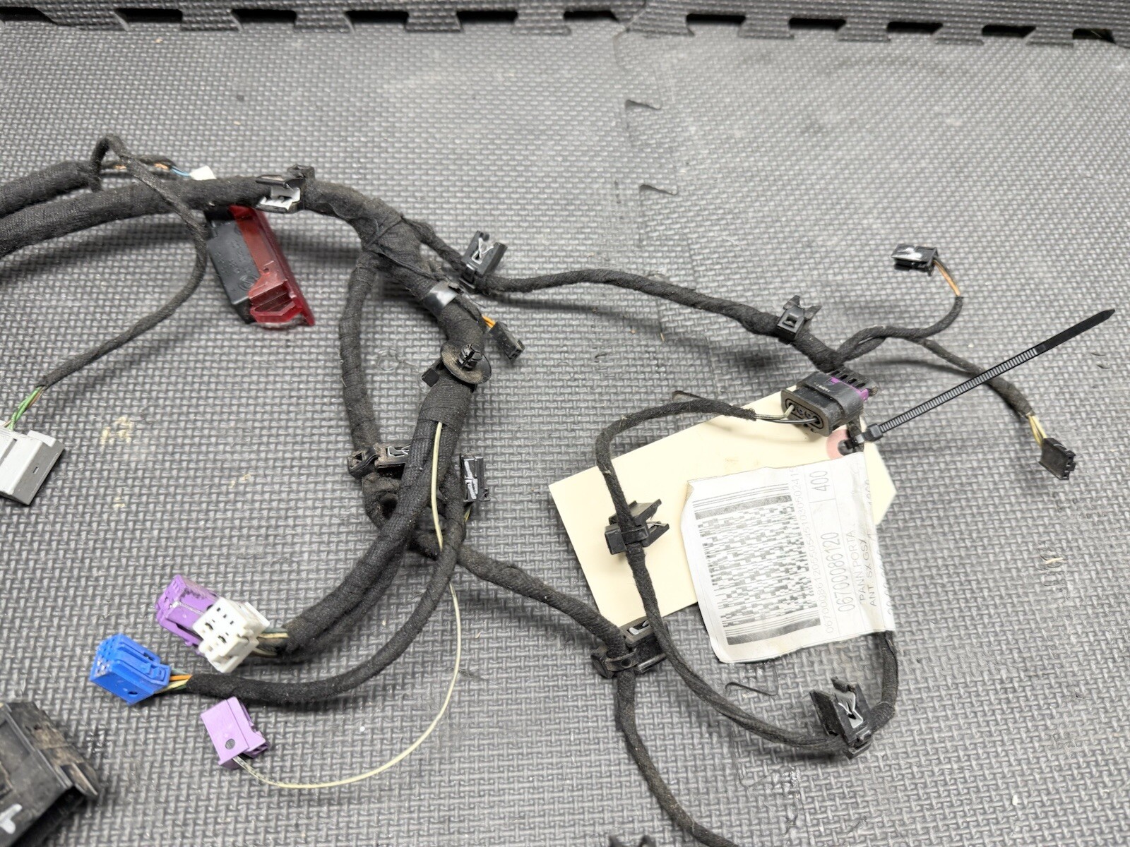 ⭐️2014-2020 MASERATI GHIBLI DOOR WIRING HARNESS LEFT DRIVER FRONT ELECTRICAL OEM