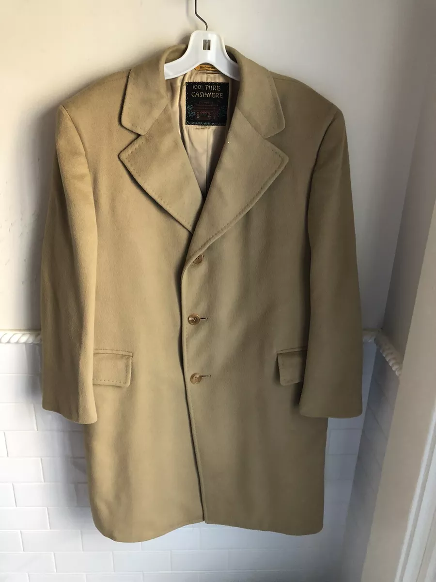 Men's 100 percent wool clearance coat