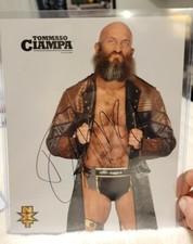 Signed Autographed TOMMASO CIAMPA  WWE NXT PROMO PHOTO PICTURE 