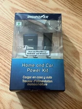 Digipower Home and Car Charger Power Kit Blackberry, Android and Windows