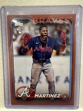 J. P. Martinez Topps Series 2 Pink Border RC /50. 