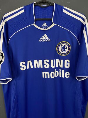 Maillot Extérieur Chelsea 2006/2007 – Lampard #8 – Taille L – Adidas