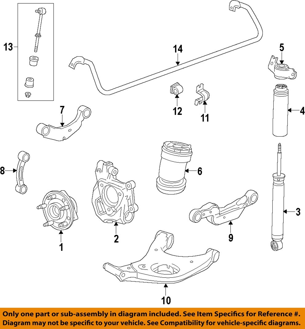 GM OEM 10-19 LaCrosse Suspension Components-Rr Upr Cntl Arm