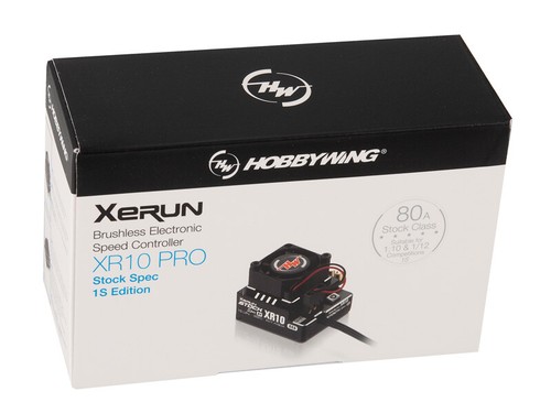 Hobbywing Xerun XR10 Stock 1S Brushless Regler 80A für 1/12 BEC 3A LiPo - Bild 2 von 10