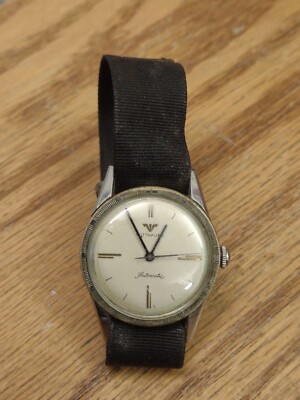 Rare 1960s Vintage Wittnauer Men's Automatic Watch Swiss, Steel